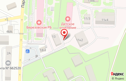 ООО Прайд на Парковой улице на карте