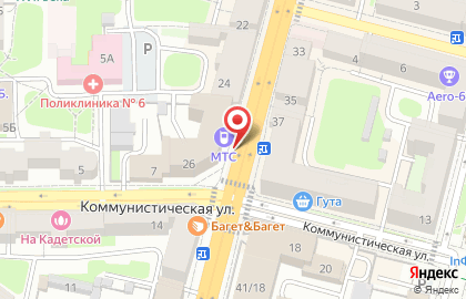 ОАО Банк Москвы на Большой Советской улице на карте