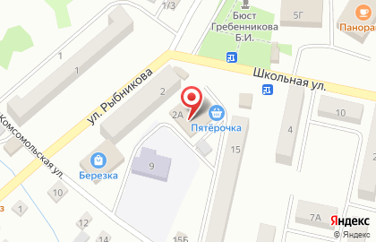 Магазин Березка в Оренбурге на карте