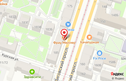 Крона на Лиговском проспекте на карте