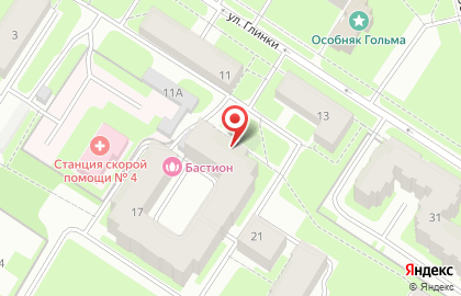 Центр грудничкового плавания Акваняня в Адмиралтейском районе на карте