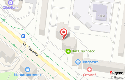 Торгово-сервисный центр Грин-сервис на улице Ленина на карте