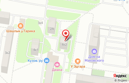 Магазин Продукты в Автозаводском районе на карте
