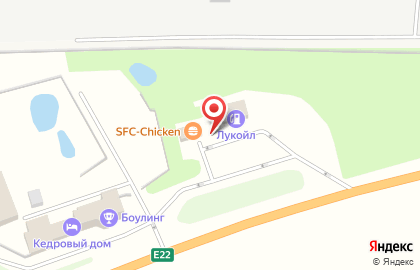 Кафе быстрого обслуживания Chicken на улице Гагарина в Краснокамске на карте