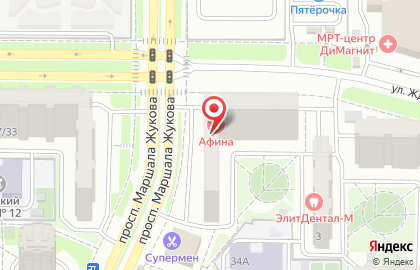 Компания AutoSave на проспекте Маршала Жукова на карте