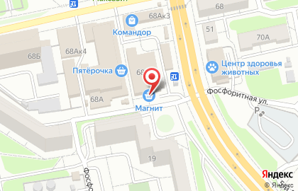 Аптечный пункт в Володарском районе на карте