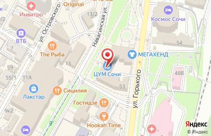 Крафт на улице Горького на карте