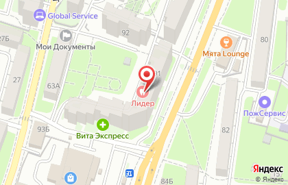 Сеть салонов обслуживания СМАРТС в Первомайском районе на карте