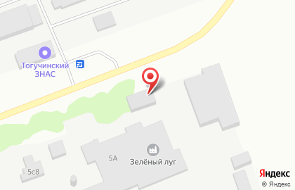 Магазин Зелёный луг на Строительной улице на карте