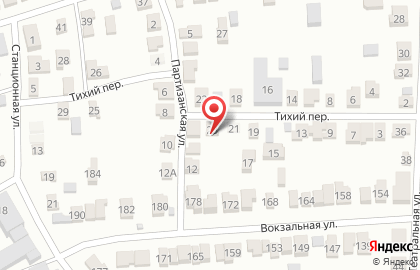 Строма в Тихом переулке на карте