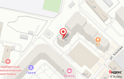 Юридическая компания Партнер в Санкт-Петербурге на карте