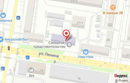 Туристическая компания Пять звезд в Благовещенске на карте