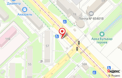 Салон цветов Анна на улице Циолковского на карте