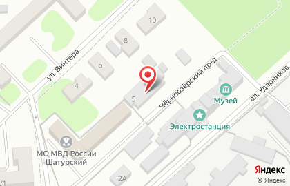Министерство внутренних дел РФ Шатурский на карте