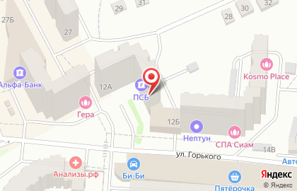Центр остеопатии Ист Клиник на улице Горького на карте