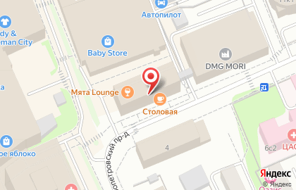 Бар Мята Loundge в Старопетровском проезде на карте