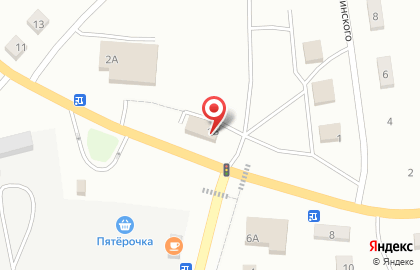Продовольственный магазин Пятак на карте