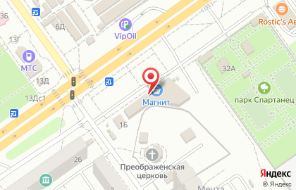 Магазин расходных материалов для салонов красоты Азбука красоты в Тракторозаводском районе на карте