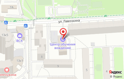Офисный центр в Химках на карте