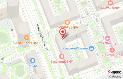 Детский центр развития Островок на улице Навигационной на карте