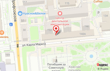 Банкомат МДМ Банк, Красноярский филиал на улице Карла Маркса, 148а на карте