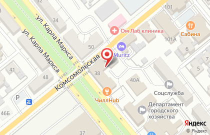 Веб-студия WebToAll в Центральном районе на карте