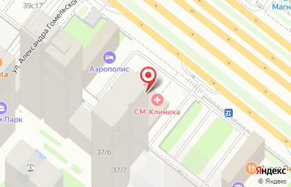 ЗАО Сирена-Трэвел на Ленинградском проспекте на карте