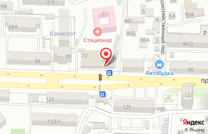Продуктовый супермаркет Солнечный круг в Ростове-на-Дону на карте
