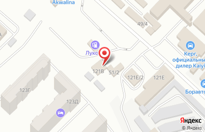 Шинный центр ВерШина в Советском районе на карте