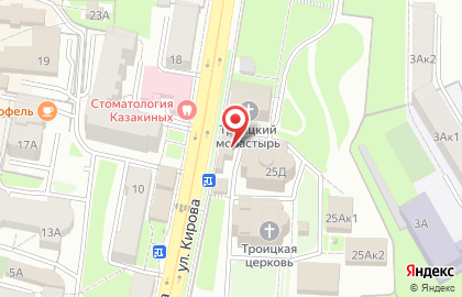 Монастырская трапеза в Ленинском районе на карте