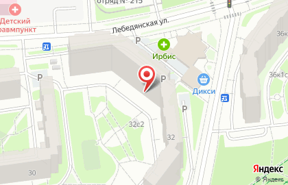 Лебедянская 32, ТСЖ на карте