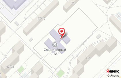 Следственный отдел на проспекте Сююмбике на карте