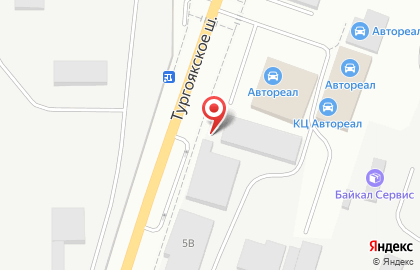 Производственное объединение Автореал на Тургоякском шоссе на карте