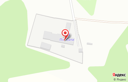 Зеленый фонарь на карте