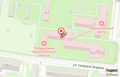 Орловский перинатальный центр на карте