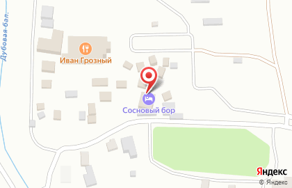 Санаторий Сосновый бор в Дзержинском районе на карте