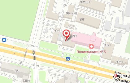 Торгово-монтажная компания Мир тепла на Московском проспекте на карте