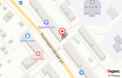 Кондитерская Акконд, кондитерская на Кооперативной улице на карте