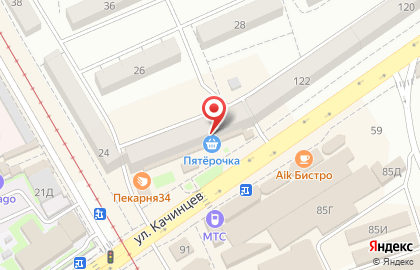 Магазин напольных покрытий Мир пола в Дзержинском районе на карте