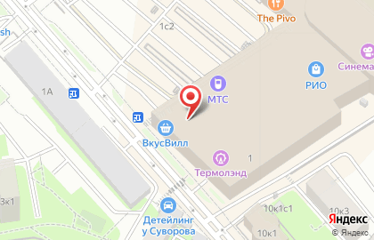 Магазин цветов в Москве на карте
