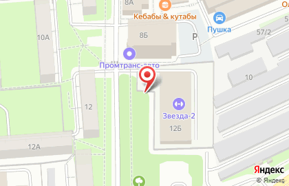 Городская служба эвакуации МЭТР в Мотовилихинском районе на карте