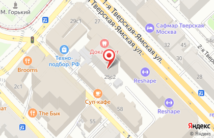 Офис недвижимости Миэль на Маяковской на карте