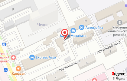 СТО За рулем на улице Энгельса на карте