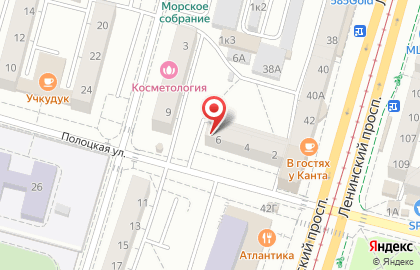 Магазин швейной фурнитуры и товаров для рукоделия Булавка в Московском районе на карте