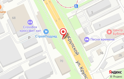 Щиты 3х6 от Парадигма на улице Крупской на карте