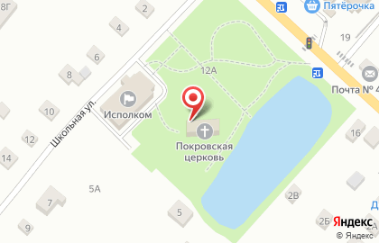 Церковь Покрова Пресвятой Богородицы с. Сокуры на карте