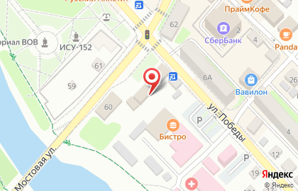 Торговый дом Лидер, торговый дом на площади Победы на карте