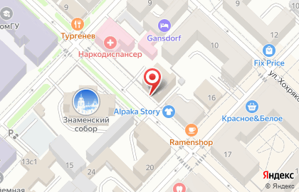 Департамент образования Администрации г. Тюмени на карте