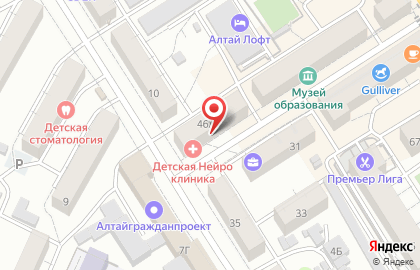Университетская на Деповской улице на карте