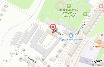 Автосервис АвтоБокс на Народной улице на карте